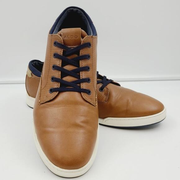 Aldo Hermond Lace Up Low Top Sneakers Men's Size 11, PRE-OWNED EUC - Picture 1 of 8